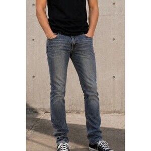 VTG Gotcha Skinny Fit Jeans Mens 32 x 32  Y2K Retro Dark Wash Cotton Pacsun